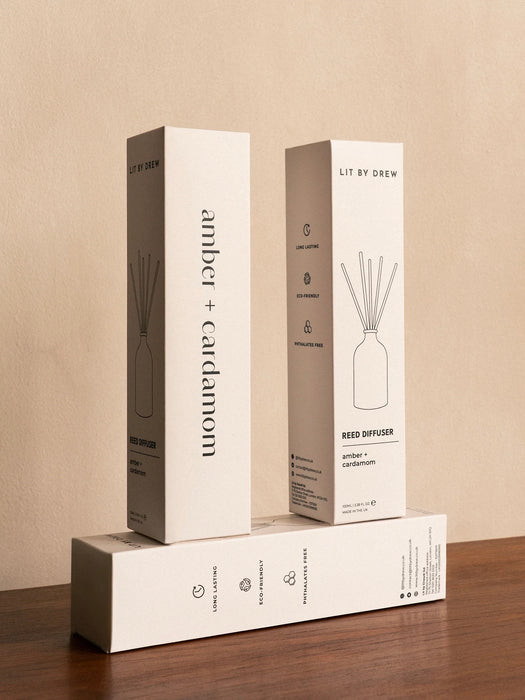Lit By Drew Reed Diffuser in Amber & Cardamom