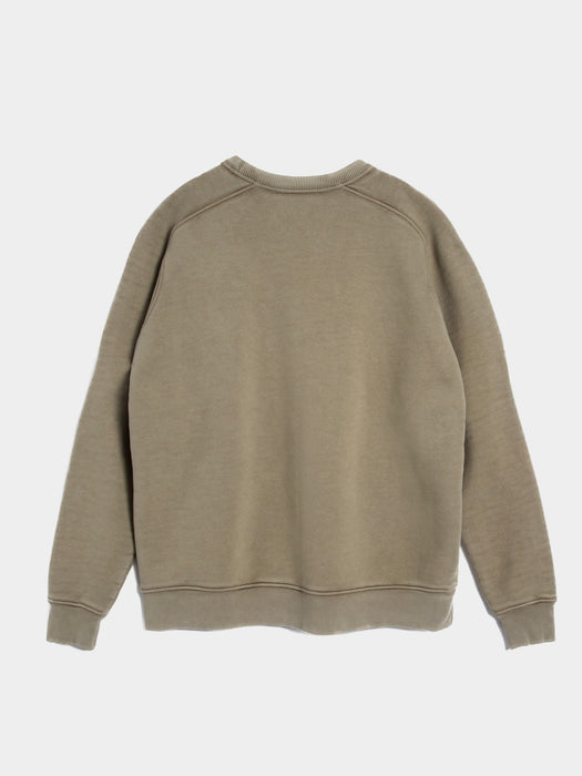 YMC Men Almost Grown Sweatshirt in Olive Green