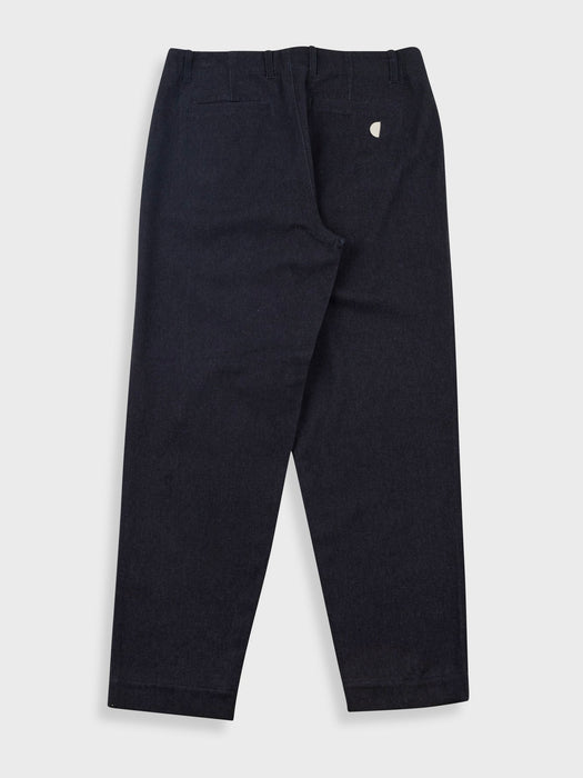 Folk Assembly Pant in Black Twill