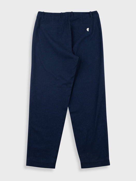 Folk Assembly Pant in Navy Twill
