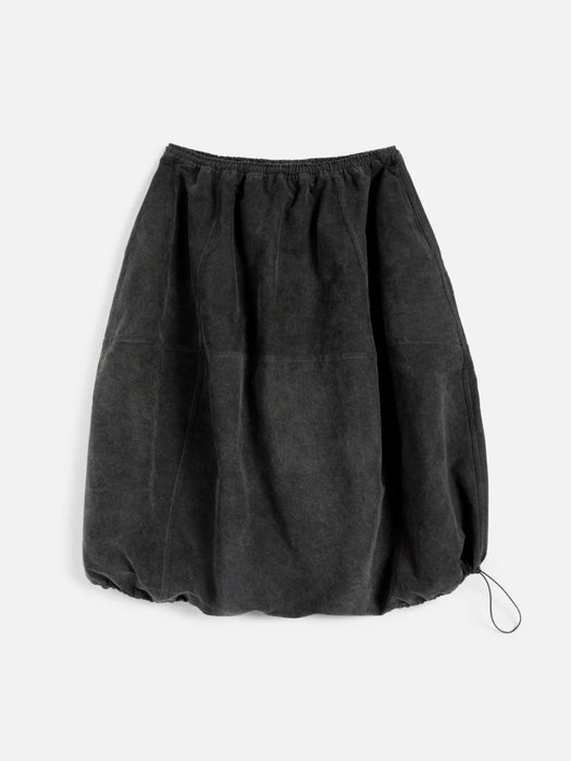 YMC Women Parachute Skirt in Charcoal