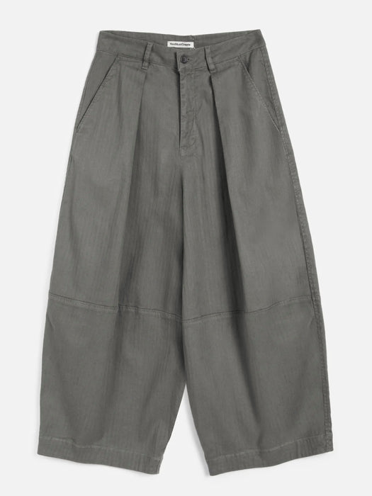 YMC Women Deadbeat Trouser in Grey