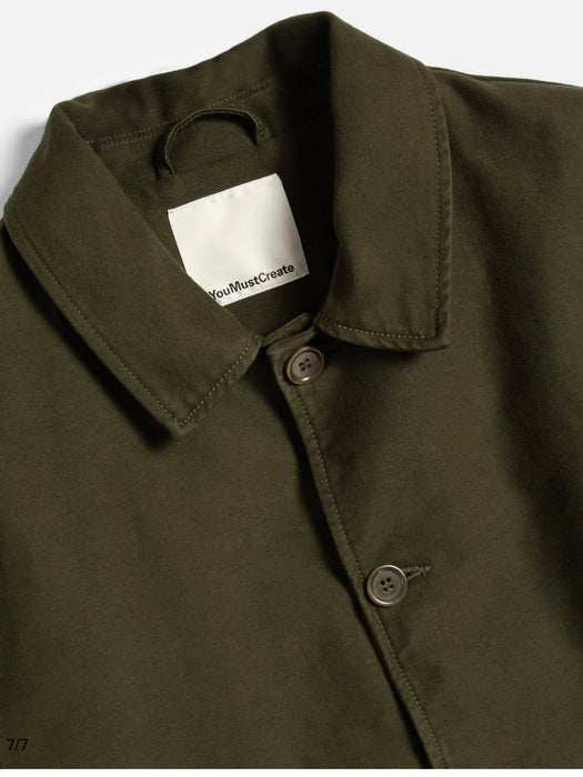 YMC Men Groundhog Jacket in Olive