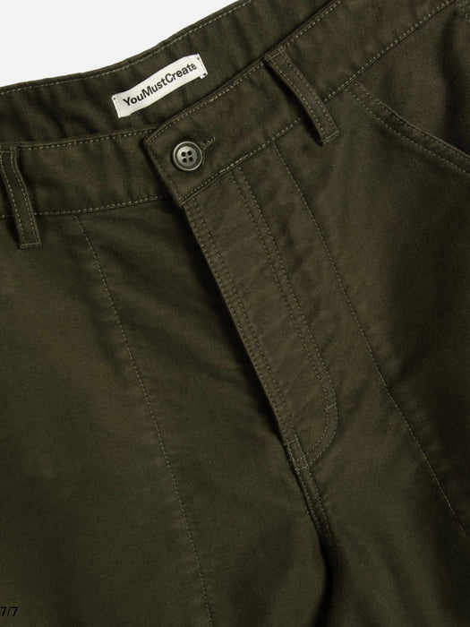YMC Men Painter Trousers in Olive