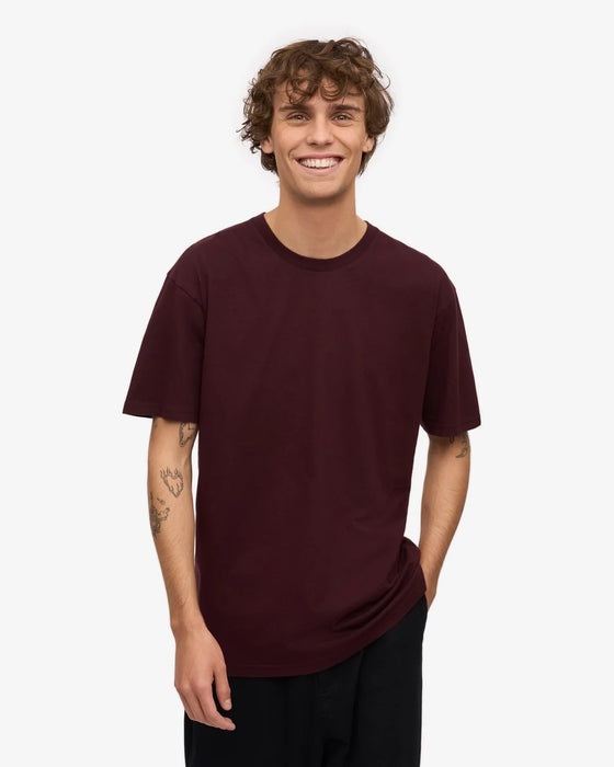 Colorful Standard Classic Organic T-shirt in Oxblood Red