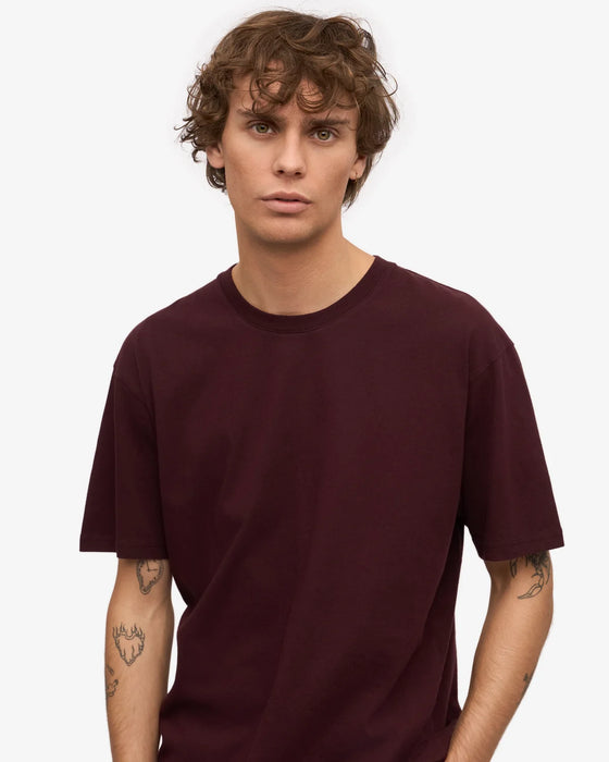 Colorful Standard Classic Organic T-shirt in Oxblood Red