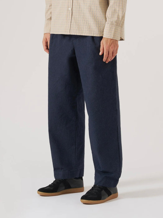 Universal Works Duke Pant in Indigo Offline Denim