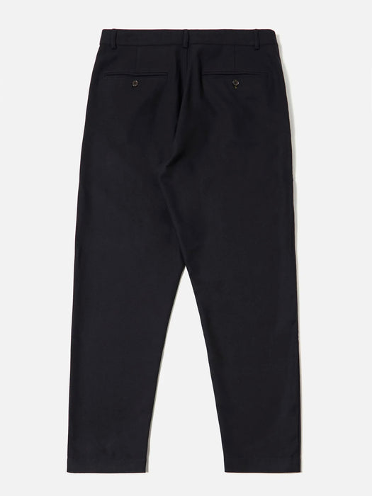 Universal Works Military Chino in Dark Navy Upcycled Tweed