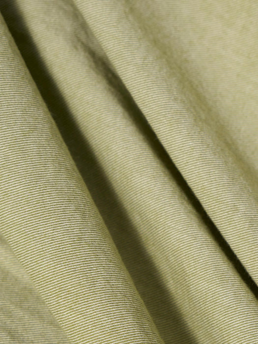 Universal Works Lazy Day Shirt in Green Neptune Cotton