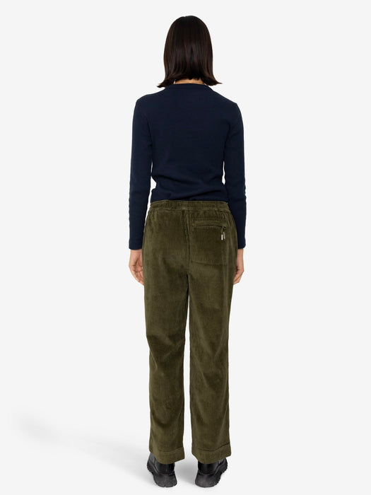 Folk Women Drawcord Signal Pant in Olive Cord