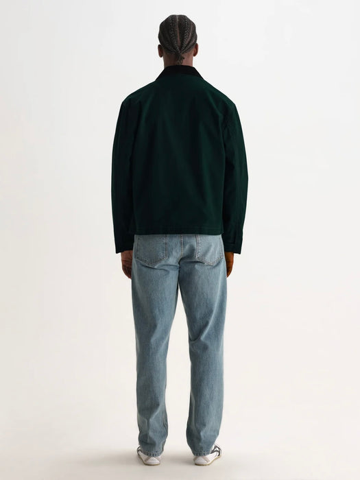 Wax Mason Canvas Jacket in Dark Green
