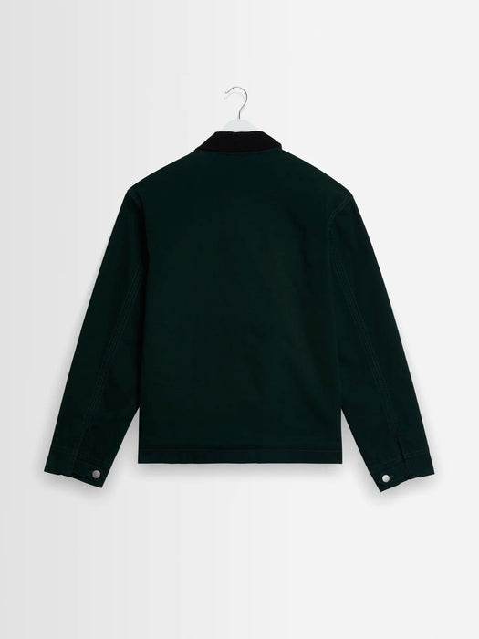 Wax Mason Canvas Jacket in Dark Green