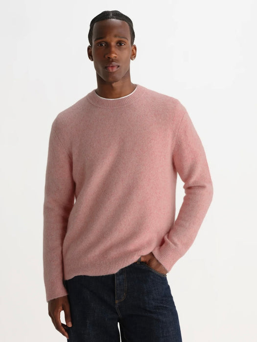 Wax Wilde Fluffy Crew in Pale Pink