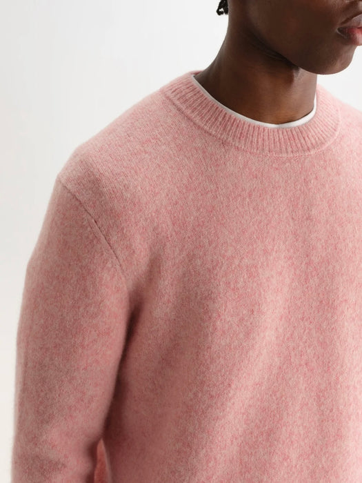 Wax Wilde Fluffy Crew in Pale Pink