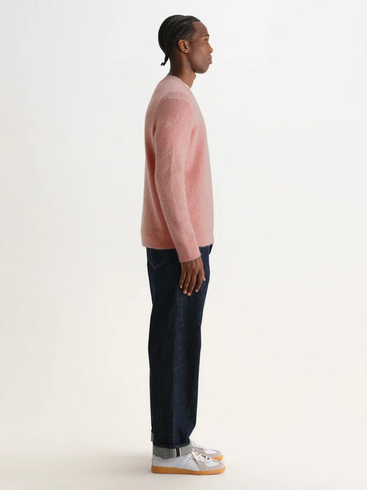 Wax Wilde Fluffy Crew in Pale Pink