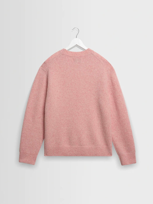 Wax Wilde Fluffy Crew in Pale Pink