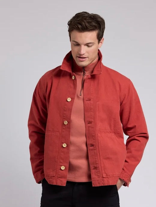 Armor Lux Fisherman Jacket in Ketchup