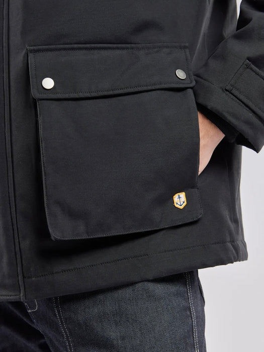 Armor Lux Quilted Jacket in Black