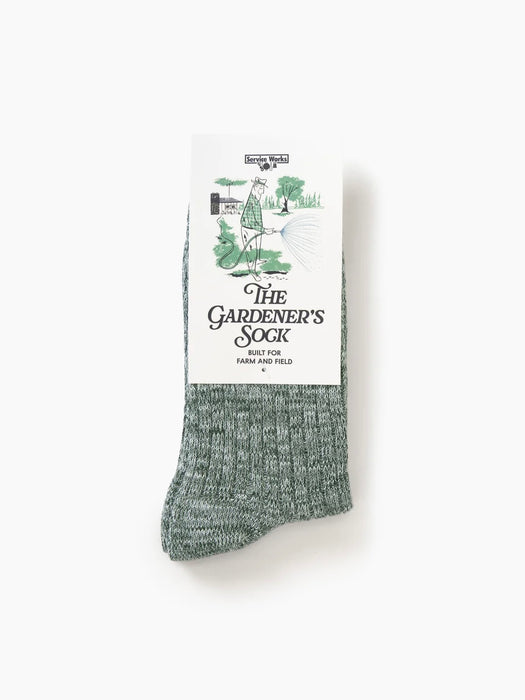 Service Works Gardeners Socks in Forest