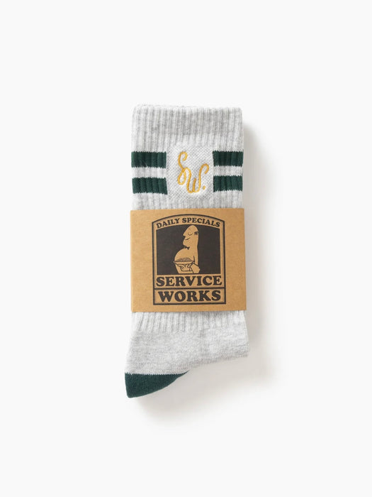 Service Works Monogram Socks in Heather
