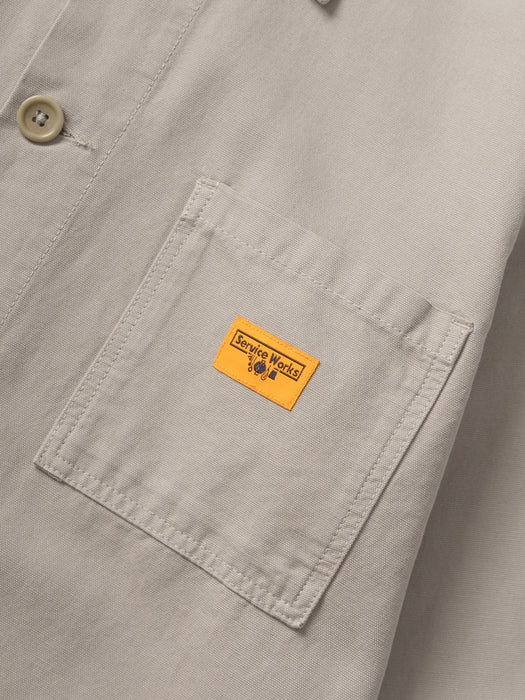 Service Works Canvas Chore Shirt in Stone