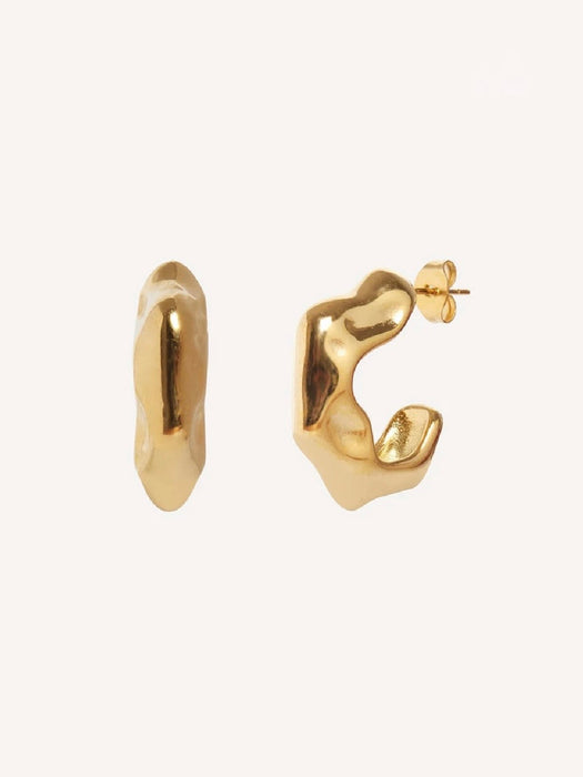 And Danu Marine Earrings in Gold