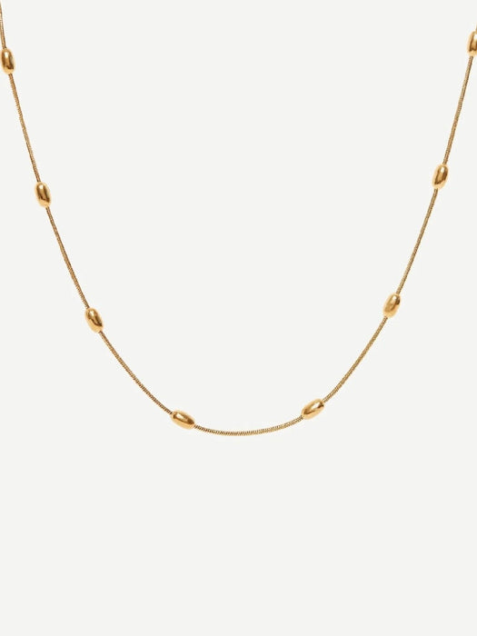 And Danu Lock Necklace in Gold
