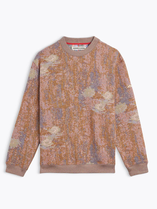 Homecore Pac Nympheas Jumper in Multi Khaki