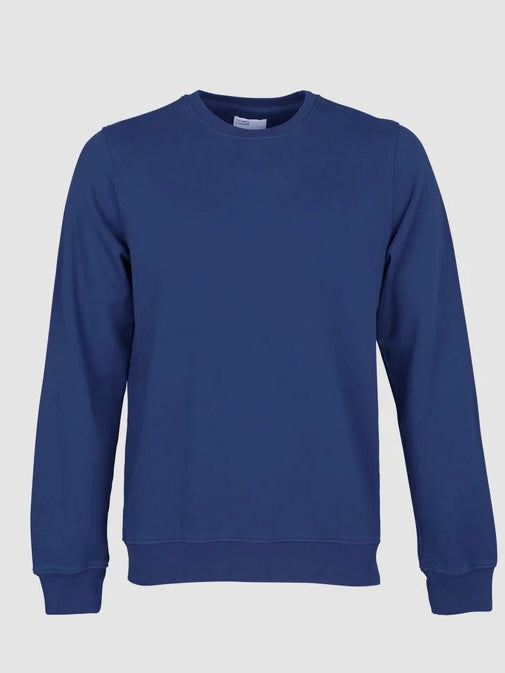 Colorful Standard Classic Crew Sweat in Royal Blue
