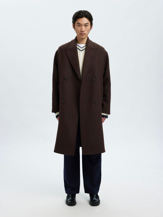 Selected Homme Manteco Coat in Deliciosa