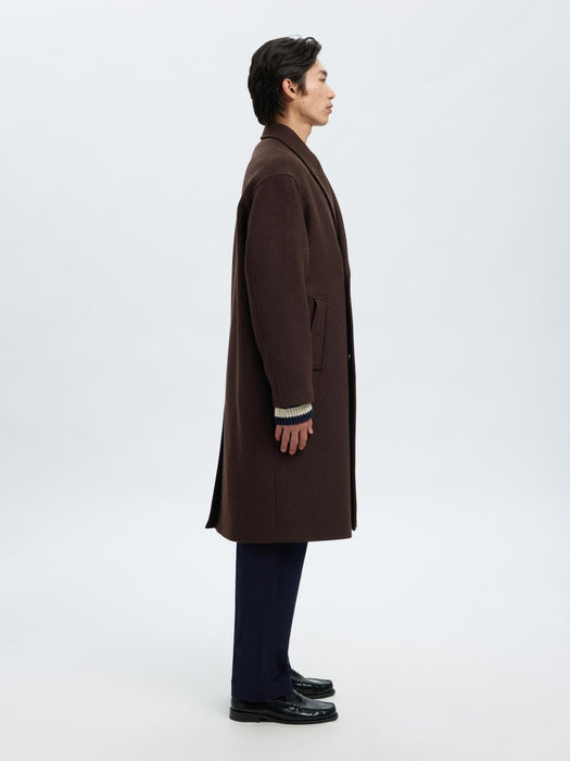Selected Homme Manteco Coat in Deliciosa