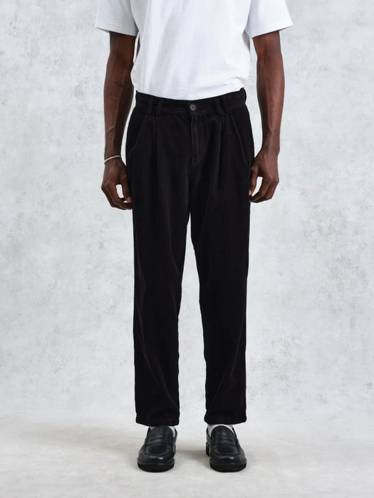 Wax Raleigh Trouser in Black Cord