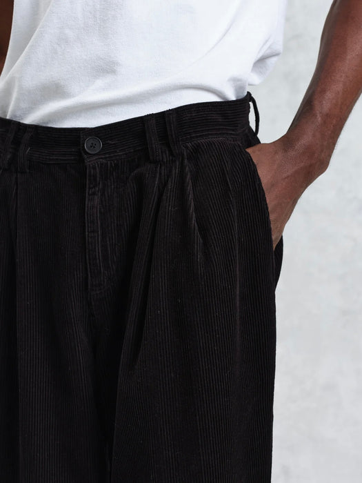 Wax Raleigh Trouser in Black Cord