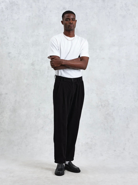 Wax Raleigh Trouser in Black Cord