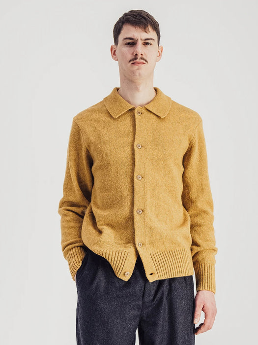 Parages Shepherd Cardigan in Ochre