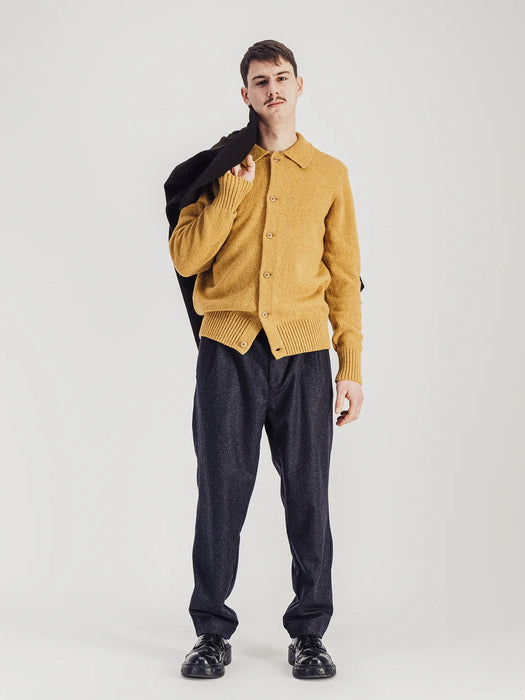 Parages Shepherd Cardigan in Ochre