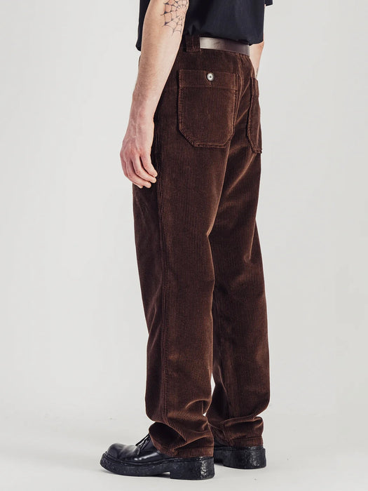 Parages Dock Corduroy Pants in Rusty Brown