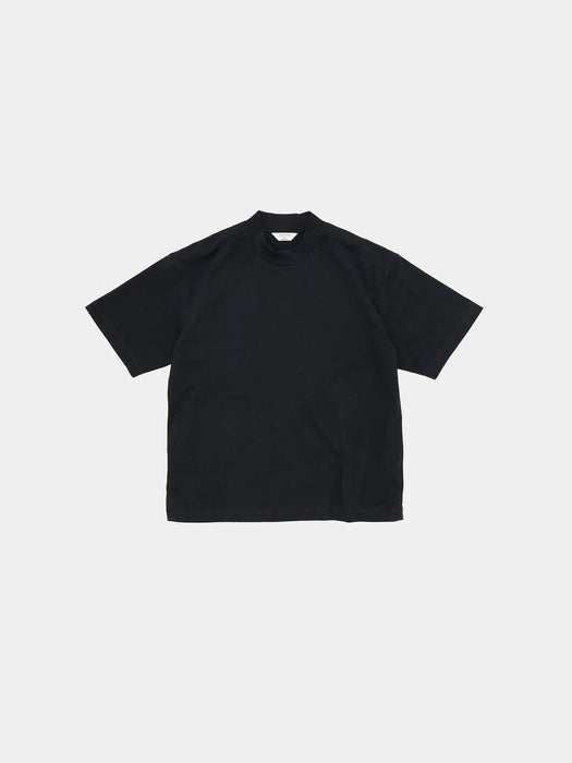 Still By Hand Mixed Colour T-Shirt in Black / Navy