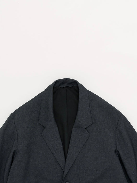 Still By Hand Relaxed 2B Jacket in Charcoal