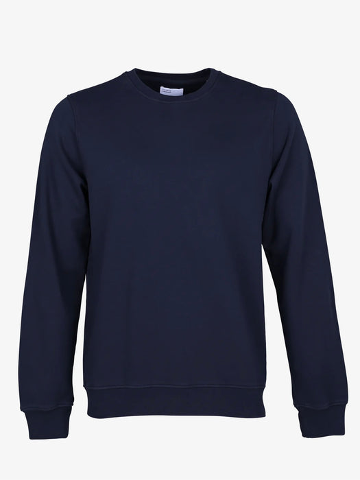 Colorful Standard Classic Crew Sweat in Navy Blue