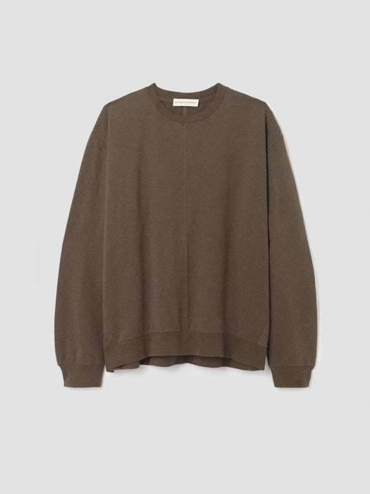 Beaumont Organic Madison Sweatshirt in Brown Marl
