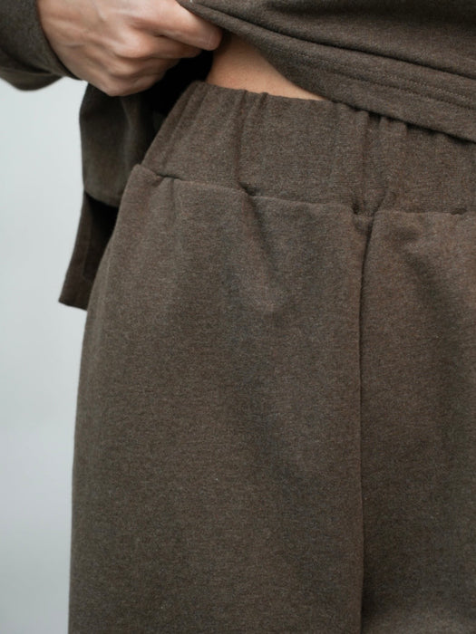 Beaumont Organic Nicky Trousers in Brown Marl