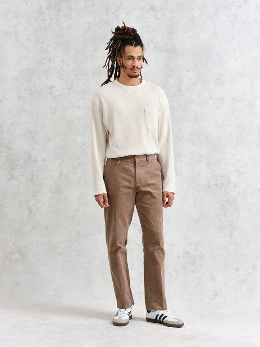 Wax Alp Trouser in Taupe Cord