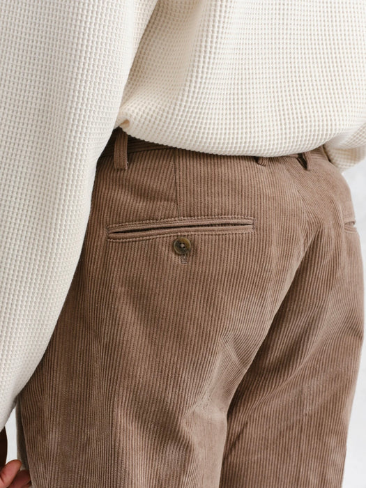 Wax Alp Trouser in Taupe Cord