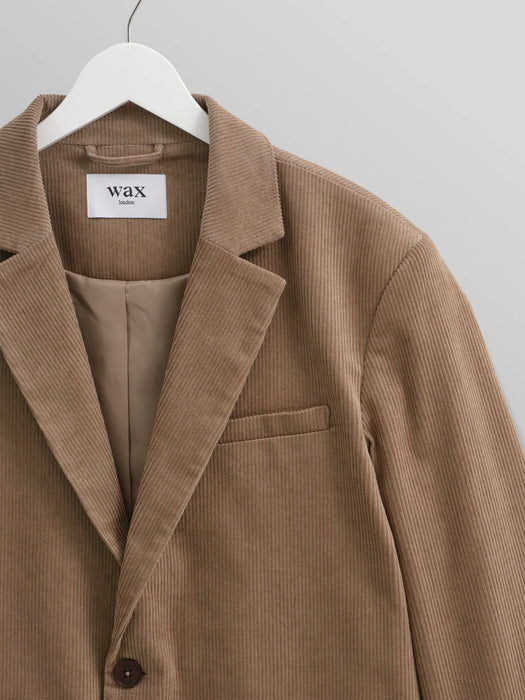 Wax Fintry Blazer in Taupe Cord