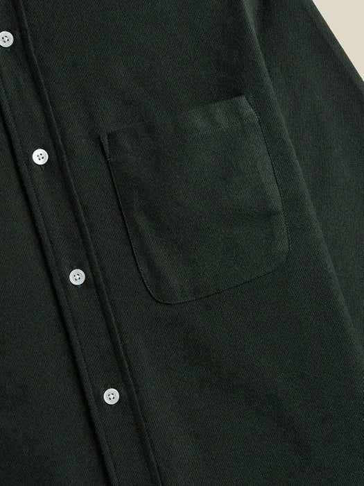 Portuguese Flannel Teca Shirt in Forest