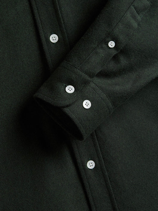 Portuguese Flannel Teca Shirt in Forest