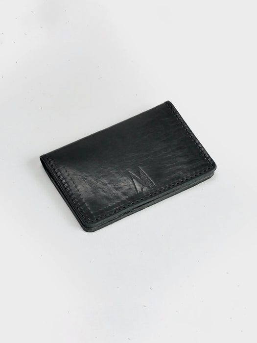 Village Leathers Missouri Card Holder in Black