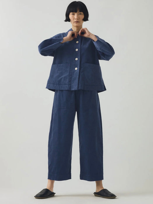 Toast Corduroy Shirt in Denim Blue