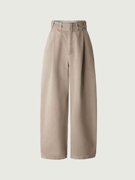 Soeur Gaby Trousers in Grey/Beige